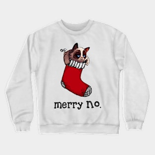 Merry No Cat Xmas Crewneck Sweatshirt